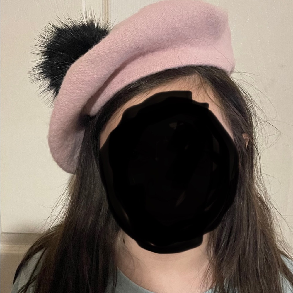 Gymboree pink beret NWT